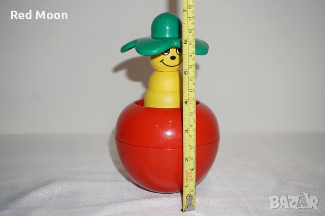 Vintage Рядка LEGO Музикална играчка ябълка Primo Duplo Musical Apple Toy 2973 Roly Poly, снимка 16 - Колекции - 44225955