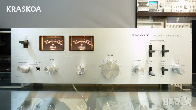 SCOTT 420A - 420лв, снимка 4 - Ресийвъри, усилватели, смесителни пултове - 49416791