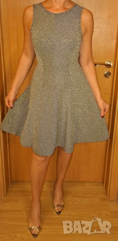 Официална нова рокля сребриста Fervente , снимка 2 - Рокли - 32672460