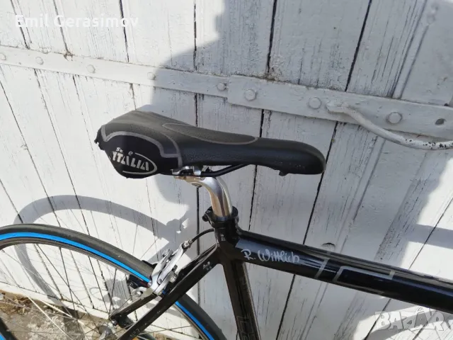 Алуминиев шосеен велосипед с карбонова вилка, снимка 2 - Велосипеди - 50319938