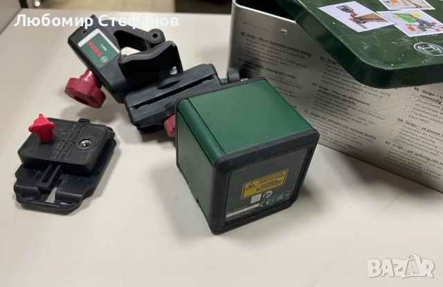 Линеен лазерен нивелир BOSCH Quigo , снимка 5 - Измервателни инструменти - 52399226