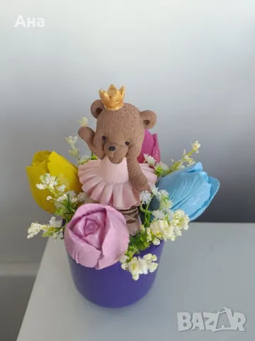 Гипсов букет , снимка 6 - Други - 50367895