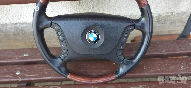 Продавам махагонов волан за BMW E38/E39/E46/E53, снимка 3 - Аксесоари и консумативи - 50197370