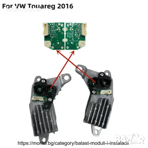 LED модул за дневни светлини за Volkswagen Touareg 2016, снимка 2 - Части - 44149085