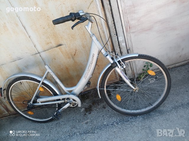 MADE IN GERMANY ALU-BIKE, АЛУМИНИЕВ велосипед,FAHRRAD-STAHLRAHMEN AUS 25CRMO4 (CHROM-MOLYBDÄN-STAHL), снимка 4 - Велосипеди - 42770980