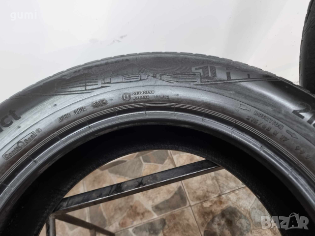 2бр всесезонни гуми 215/65/17 CONTINENTAL L0453, снимка 4 - Гуми и джанти - 44795850
