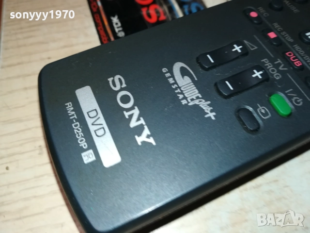 SONY RMT-250P HDD/DVD RECORDER REMOTE-ВНОС SWISS 3011251656, снимка 5 - Дистанционни - 52593940