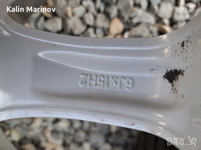 джанти 4х100 15 цола, снимка 5 - Гуми и джанти - 52771944