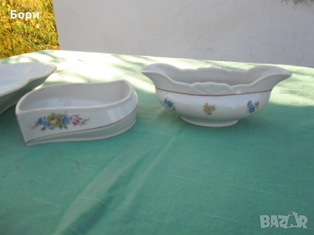 Стар български порцелан, снимка 7 - Чинии - 34884219