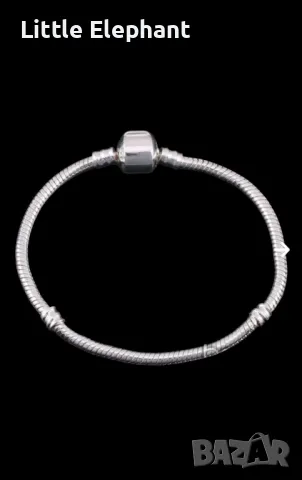 Сребърна гривна Пандора 18-19 см/нова