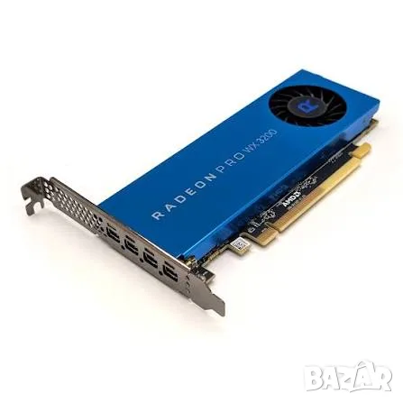 AMD Radeon Pro WX 3200 4GB GDDR5 / HP L57519-001 / 4x Mini DisplayPort / Full Height