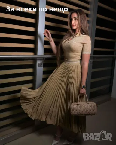 Дамски Комплект От Две Части - 2 Налични Цвята Код A495, снимка 5 - Комплекти - 50104121