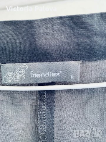 Тънка въздушна блуза/туника FRIENDTEX индийски памук, снимка 3 - Туники - 39712522