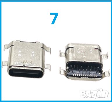 USB Type-C Female , 24р / 16р / 6p - конектор , букса, снимка 8 - Ремонт на друга електроника - 40051789