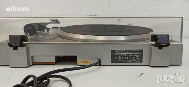 Грамофон Sanyo TP 240, снимка 6 - Грамофони - 30852856
