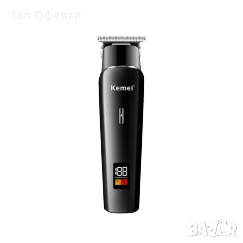 Безжична машинка за подстригване Kemei с LED дисплей, снимка 10 - Машинки за подстригване - 48937381