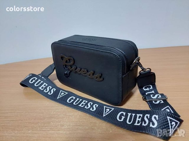 Луксозна Черна чанта  Guess/SG-E63, снимка 2 - Чанти - 42902055
