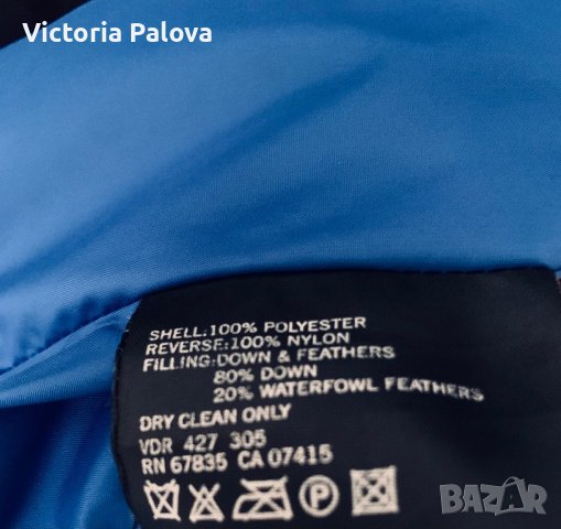 Зимно яке-puffer 80% гъши пух  NAUTICA NX3000 Америка, снимка 14 - Якета - 39075258