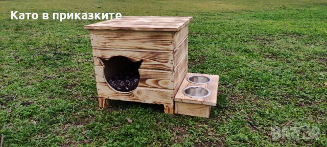 Къща за коте - Колиба за котета,Къщичка за котки, снимка 6 - За котки - 39445552