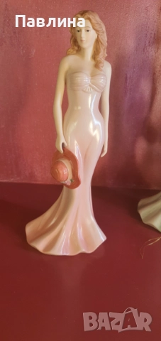 Две нови красиви порцеланови дами на REGAL, снимка 9 - Статуетки - 52017939