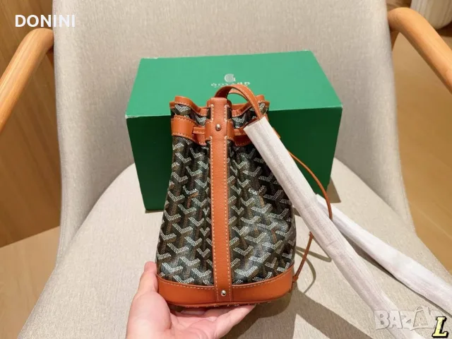 Goyard  Дамска чанта, кожа, снимка 5 - Чанти - 56265800