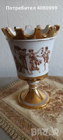 Фиорентински порцелан, снимка 4 - Вази - 51714595