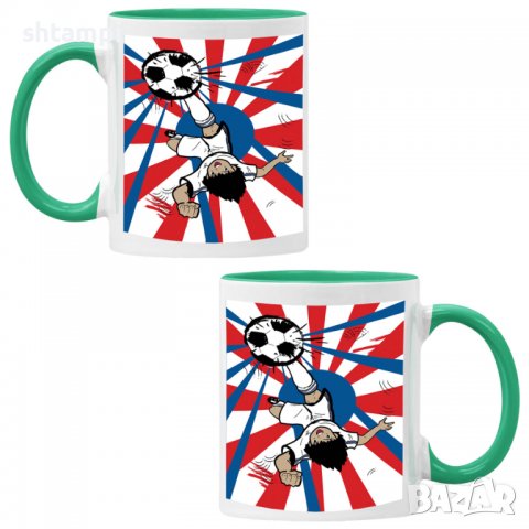 Чаша Captain Tsubasa 03,Керамична Чаша, Кафе Чай, Игра,Изненада,Подарък,Повод,Празник,Рожден Ден, снимка 3 - Чаши - 38472227