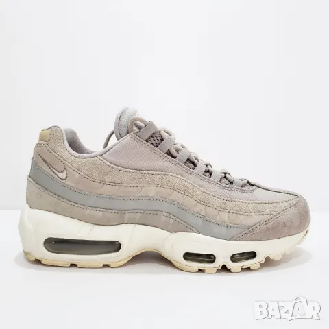 NIKE Air Max 95 Premium Оригинални Маратонки Велур Кожа 40.5-41 26.5см, снимка 2 - Маратонки - 49923260
