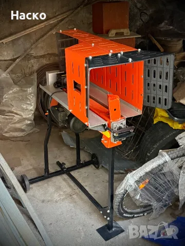 Машина за цепене на дърва PREMIUM – 1500 W! Използвана веднъж! Видео!, снимка 2 - Селскостопанска техника - 56053222