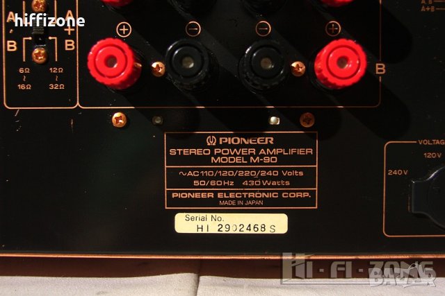 Комплект  Pioneer c-90/m-90 , снимка 13 - Ресийвъри, усилватели, смесителни пултове - 34014843