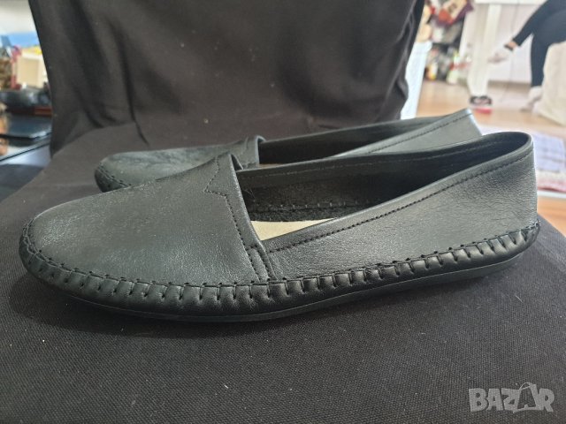 кожени балерини Himalaya Black