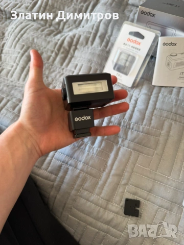 Светкавица Godox iT30 PRO за Sony (S) + накланящ се TTL адаптер., снимка 9 - Светкавици, студийно осветление - 54213149