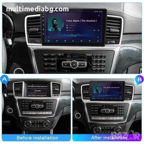 Мултимедия Android за Mercedes ML W166 2011г-2015, снимка 2 - Аксесоари и консумативи - 55795009