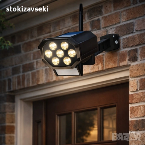 Соларна лампа камера BK-36 DRAGON 1200W - сензор за движение, снимка 8 - Соларни лампи - 54082657