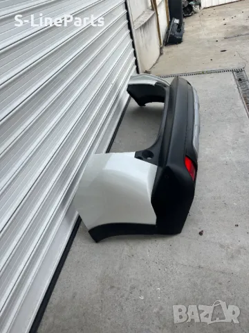 Оригинална задна броня БЯЛА ПЕРЛА Peugeot Пежо 2008 Facelift Фейслифт pejo , снимка 2 - Части - 49742753