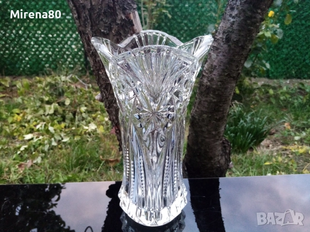Голяма кристална ваза
