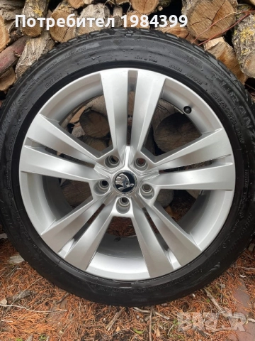 Оригинални 18 Октавия, снимка 2 - Гуми и джанти - 52297860