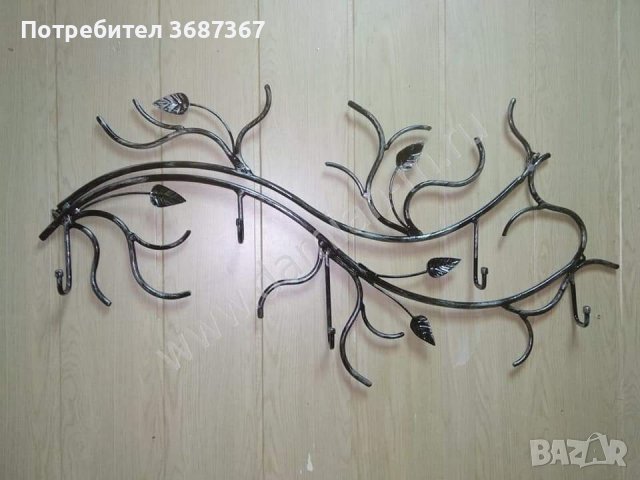 Закачалки , стойки за обувки и портманта от ковано желязо, снимка 3 - Закачалки - 40262467