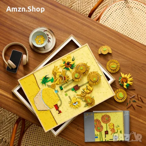 LEGO 31215 Vincent van Gogh – Слънчогледи, снимка 5 - Конструктори - 49510605