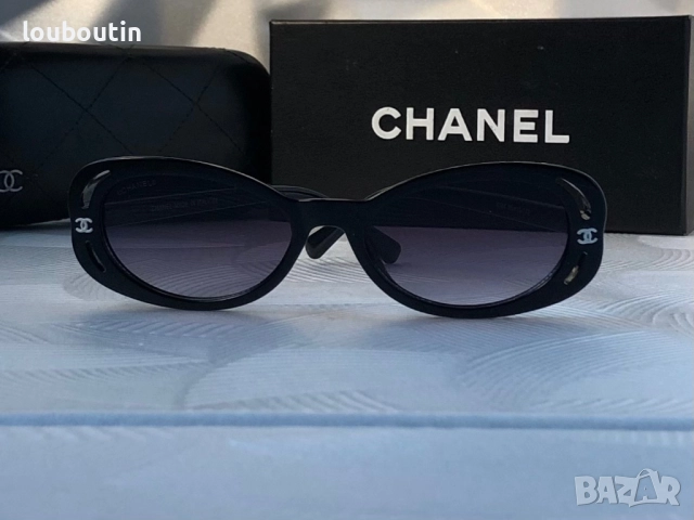 Дамски слънчеви очила елипса овални черно, снимка 6 - Слънчеви и диоптрични очила - 51703843