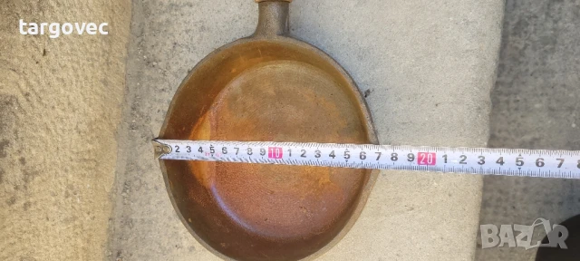 малък чугунен тиган, снимка 2 - Съдове за готвене - 51426081