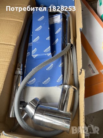 Смесител за кухня Grohe minta, снимка 4 - Мивки - 42740896