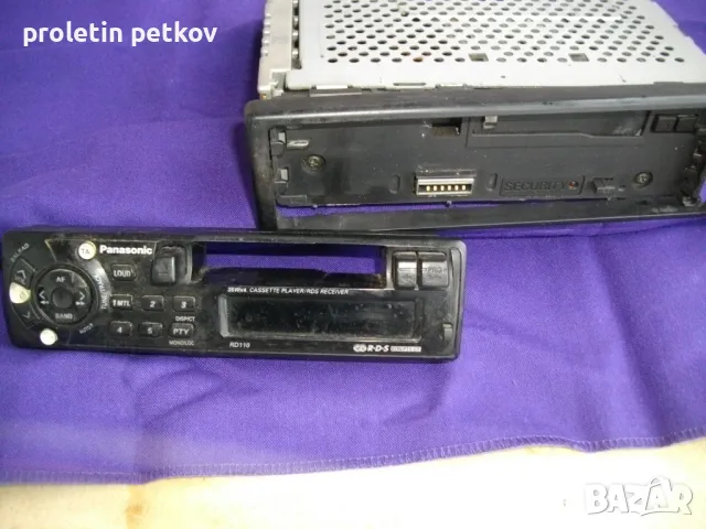 Istinski Auto kasetofon Panasonik 4x 35 w kuadro stereo , снимка 2 - Радиокасетофони, транзистори - 50047659