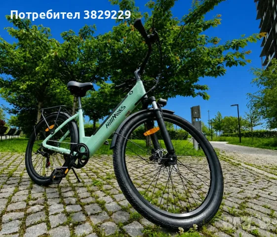 Електрически велосипед 250W HillMiles MileCity 1 26 инча 36V 13Ah , снимка 4 - Велосипеди - 55850013