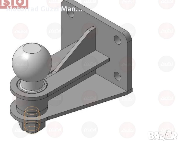 Теглич с Ел.Модул,Fiat Doblo,2001-2010г.Тегличи/Дганти,1256вида за почти Всякакви МПС , снимка 8 - Части - 51049799