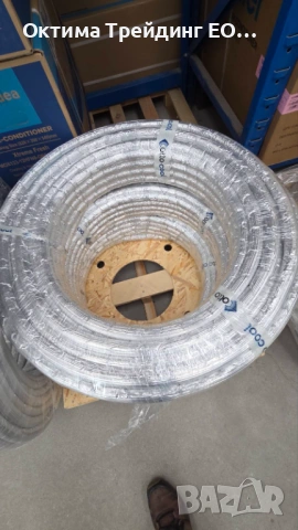Медна тръба с изолация 3/8"х0.70 (ф9.52), на руло 50m, снимка 13 - Климатици - 53054007