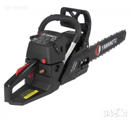 🌲 Бензинов верижен трион YAMAMOTO CS-4552 – Мощ, надеждност и прецизност в едно! 🌲, снимка 3 - Други машини и части - 52270772