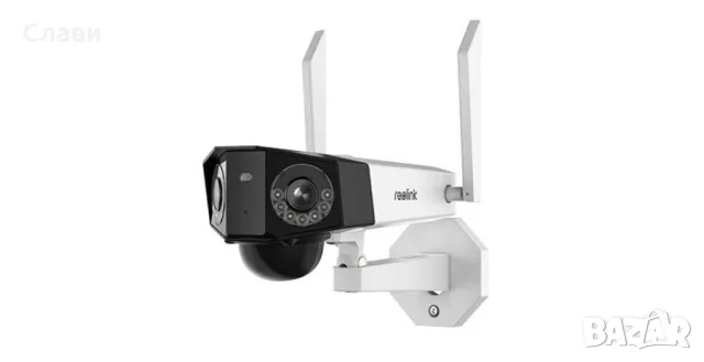 Reolink duo 2 + солар WiFi 4K Панорама , солар/батерия  180 градуса два обектива 