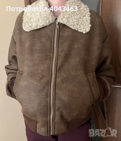 Зимно яке от еко кожа, снимка 10 - Якета - 52534582