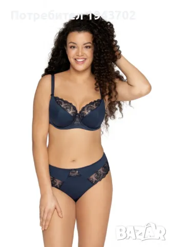 Класически бикини в тъмносин цвят 1921, снимка 1